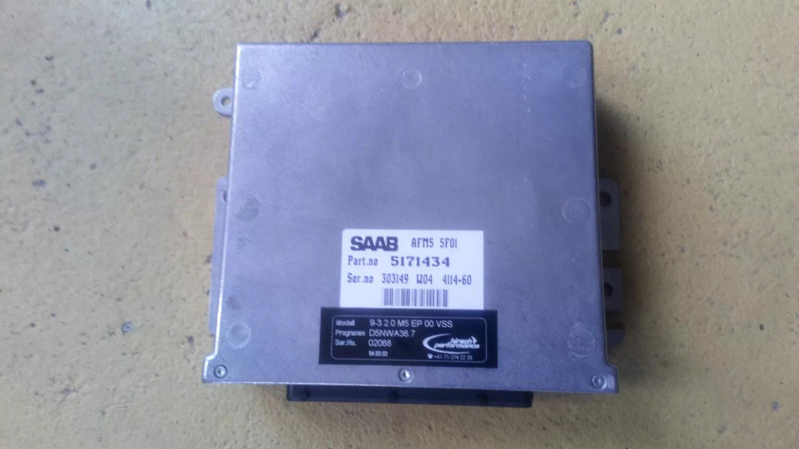Saab 9-3 Hirsch engine control unit, ECU part no:9-3 2 0 M5 EP 00 VSS