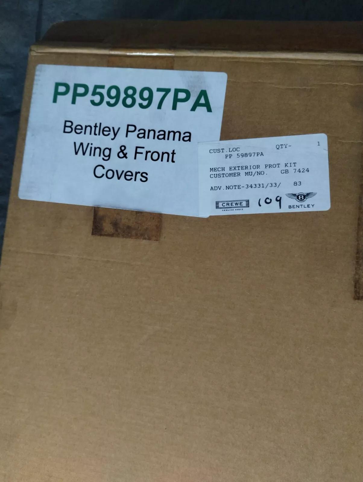 GENUINE BENTLEY MECH EXTERIOR PROT KIT No: PP59897PA