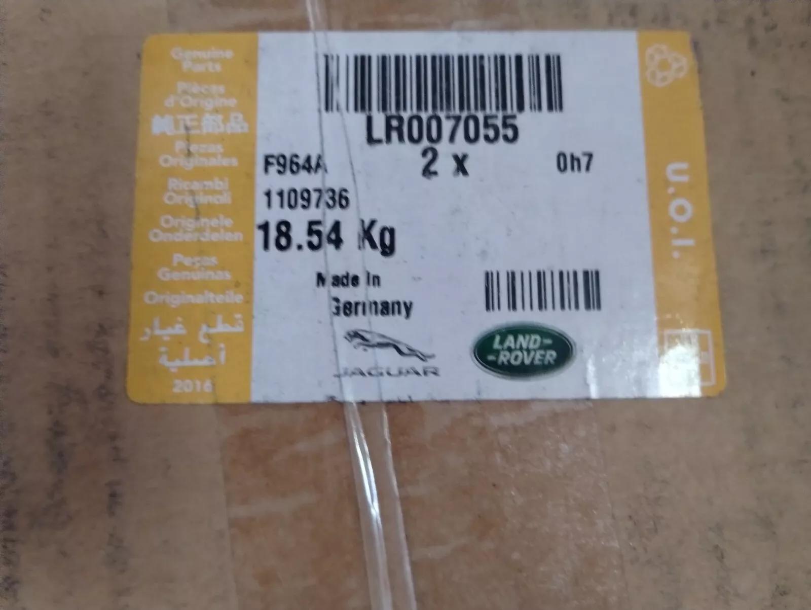 Land Rover, Jaguar genuine BRAKE DISCS PAIR No: LR007055