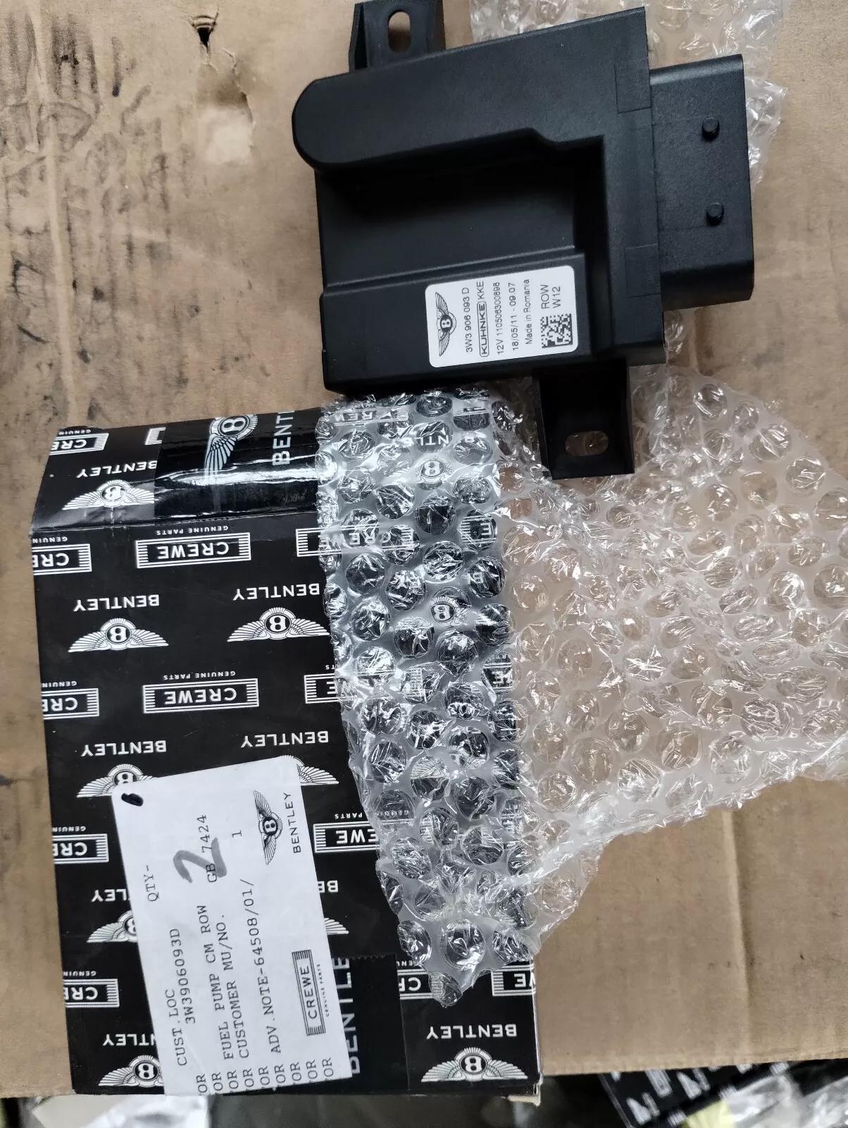 Bentley genuine CONTROL UNIT FOR FUEL PUM No:3W3906093D