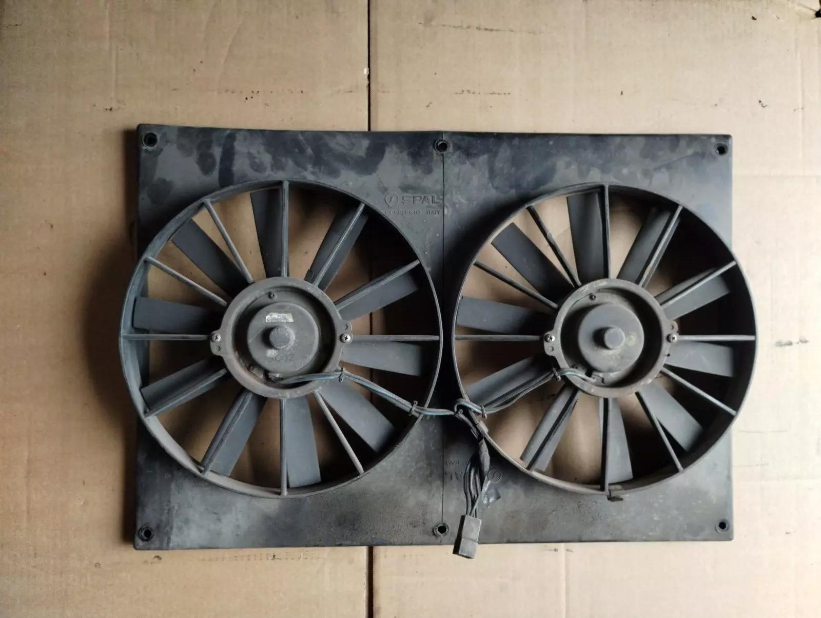 Maserati Biturbo Coupe fan motor Spal 1983