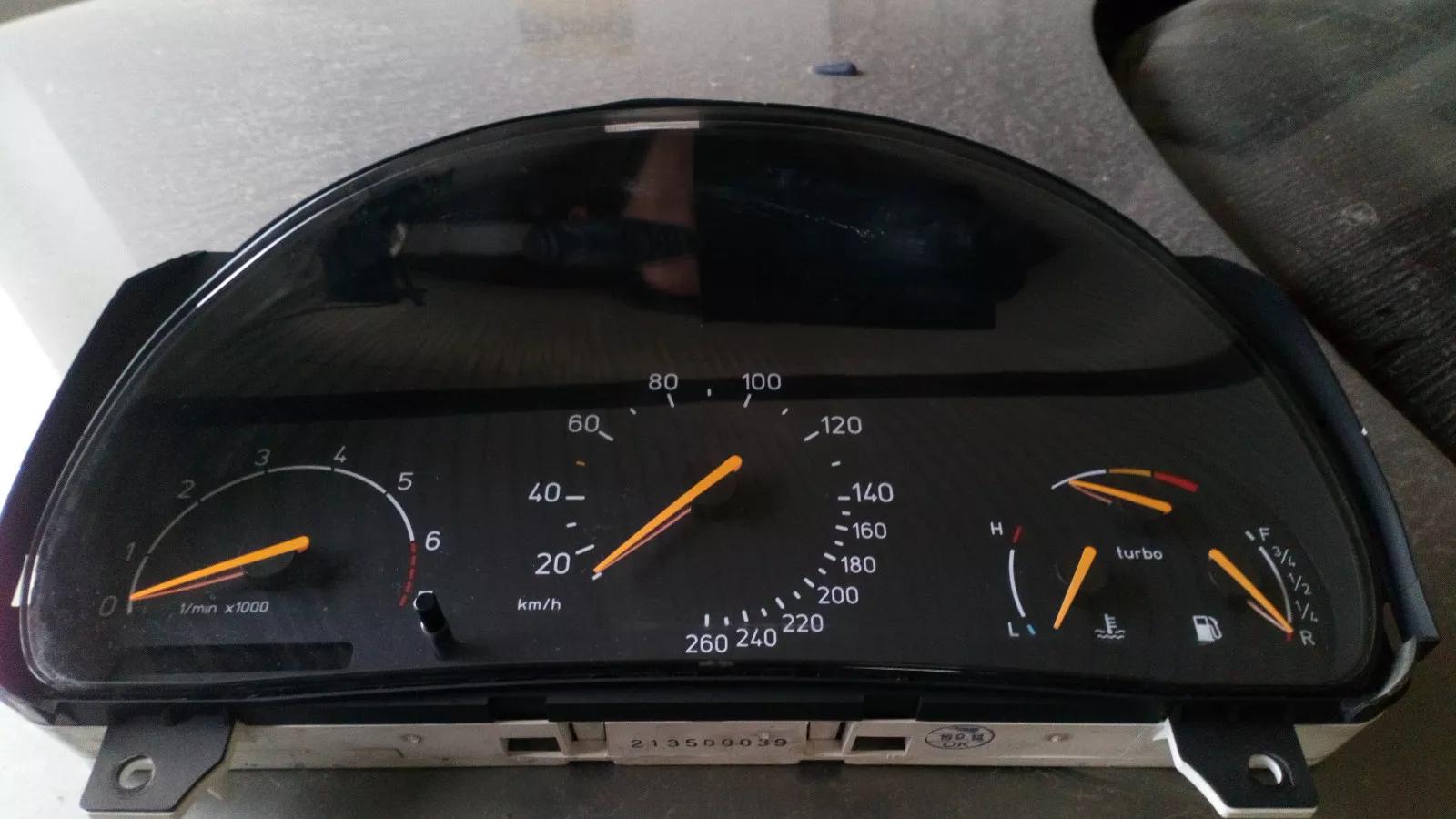 SAAB 9-5 Aero Bj:2005 Speedometer with Turbo Part no:5373873