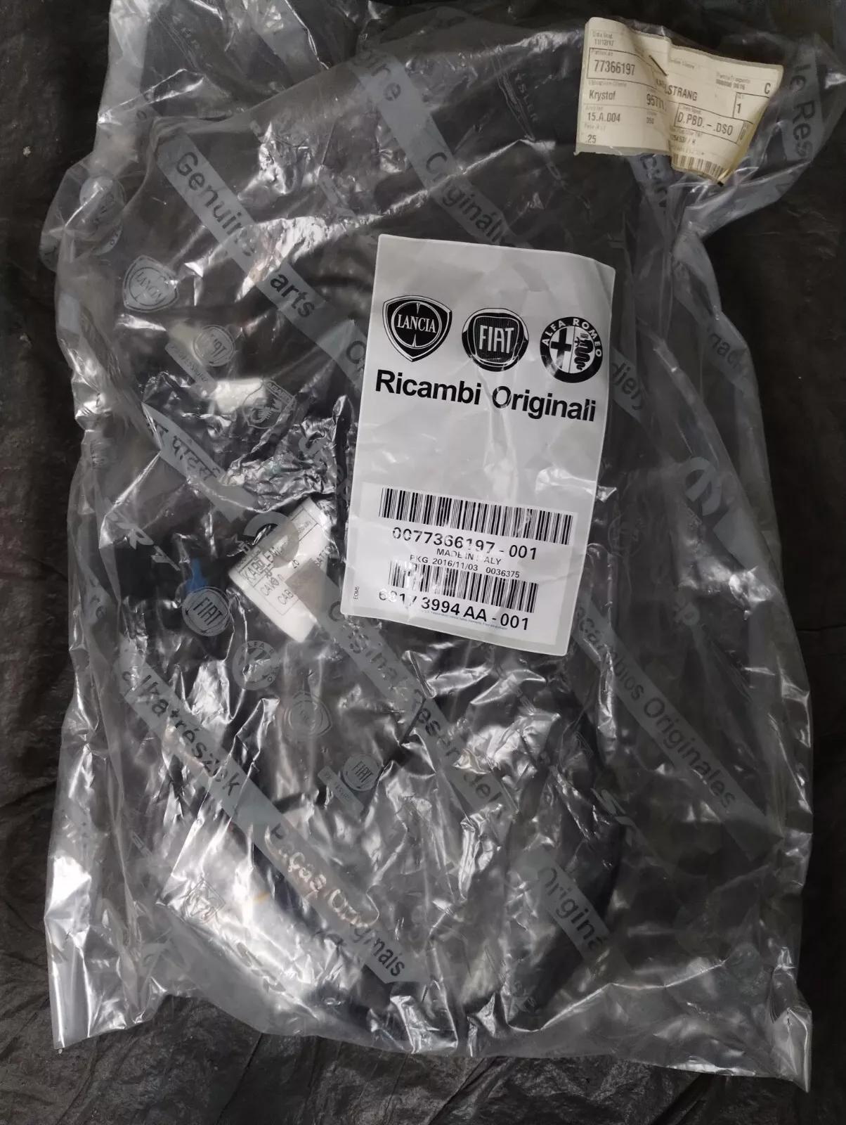 Genuine Fiat, Lancia, Alfa Romeo, CABLE HARNESS No : 77366197, 68173994AA