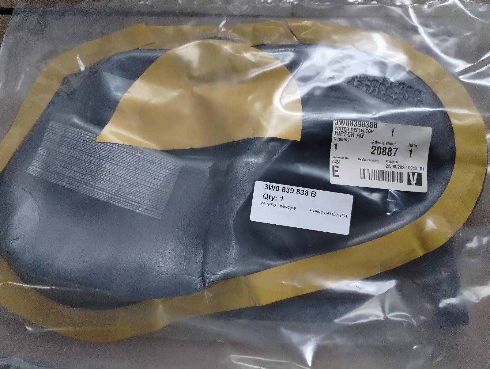 Bentley genuine WATER DEFLECTOR No:3W0839838B