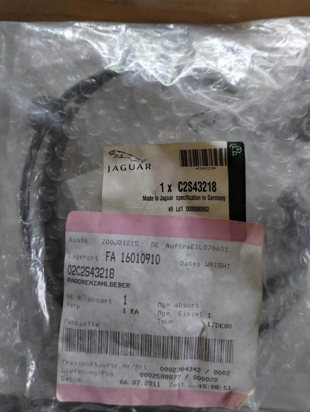 Jaguar, Land Rover, genuine Sensor No: C2S43218