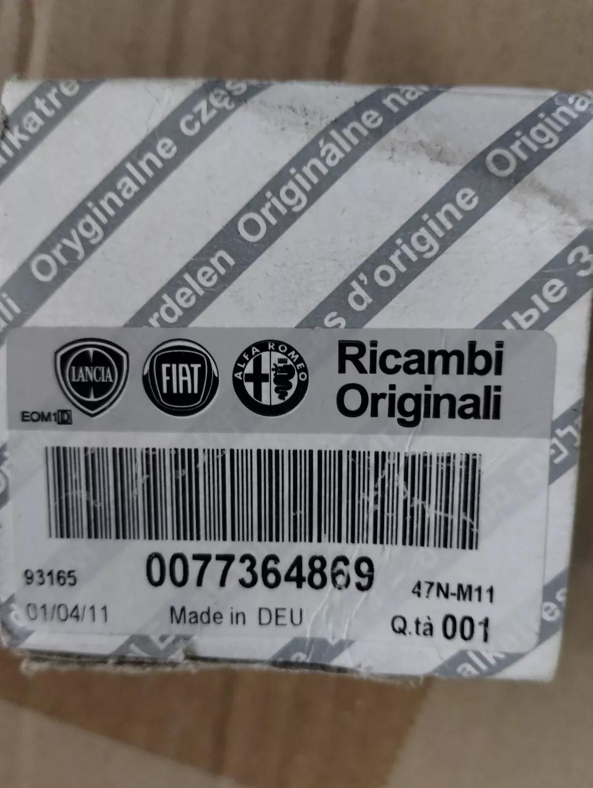 Genuine Fiat, Lancia Alfa Romeo, Sensor No : 77364869