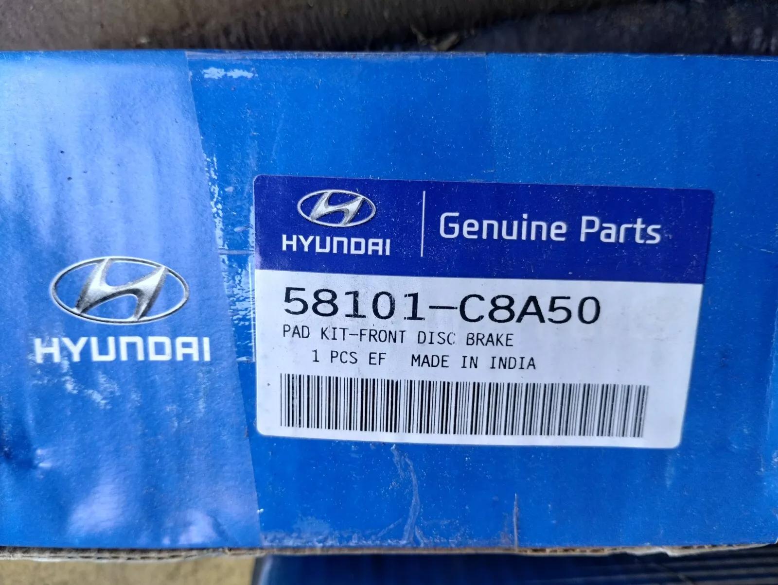 HYUNDAI Original PAD KIT-FRONT DISC BRAKE No: 58101C8A50