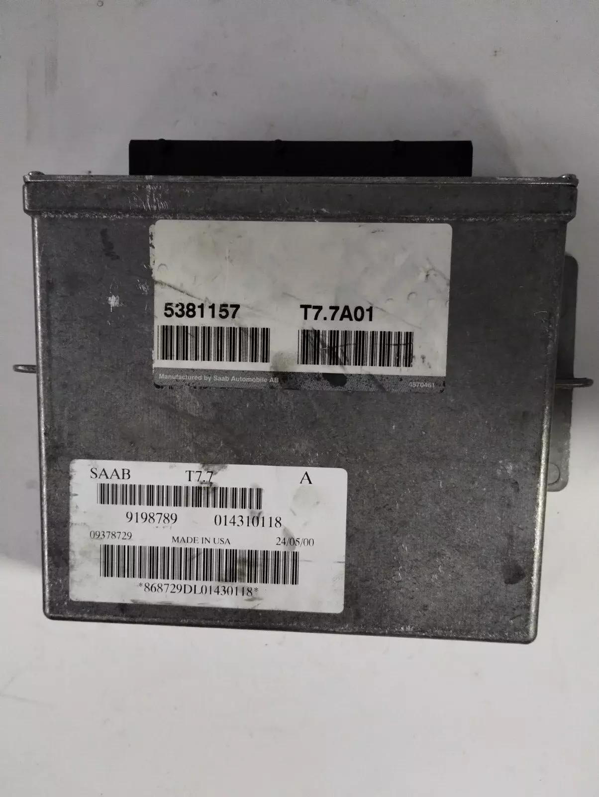 Saab 9-5 engine control unit, ECU No: 5381157