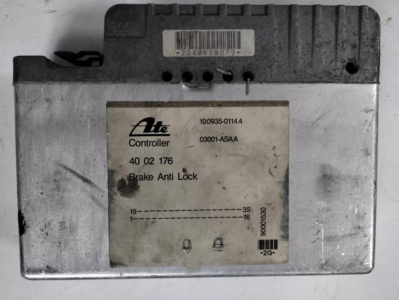 Saab Brake ABS Controller, ECU Part no: 4002176
