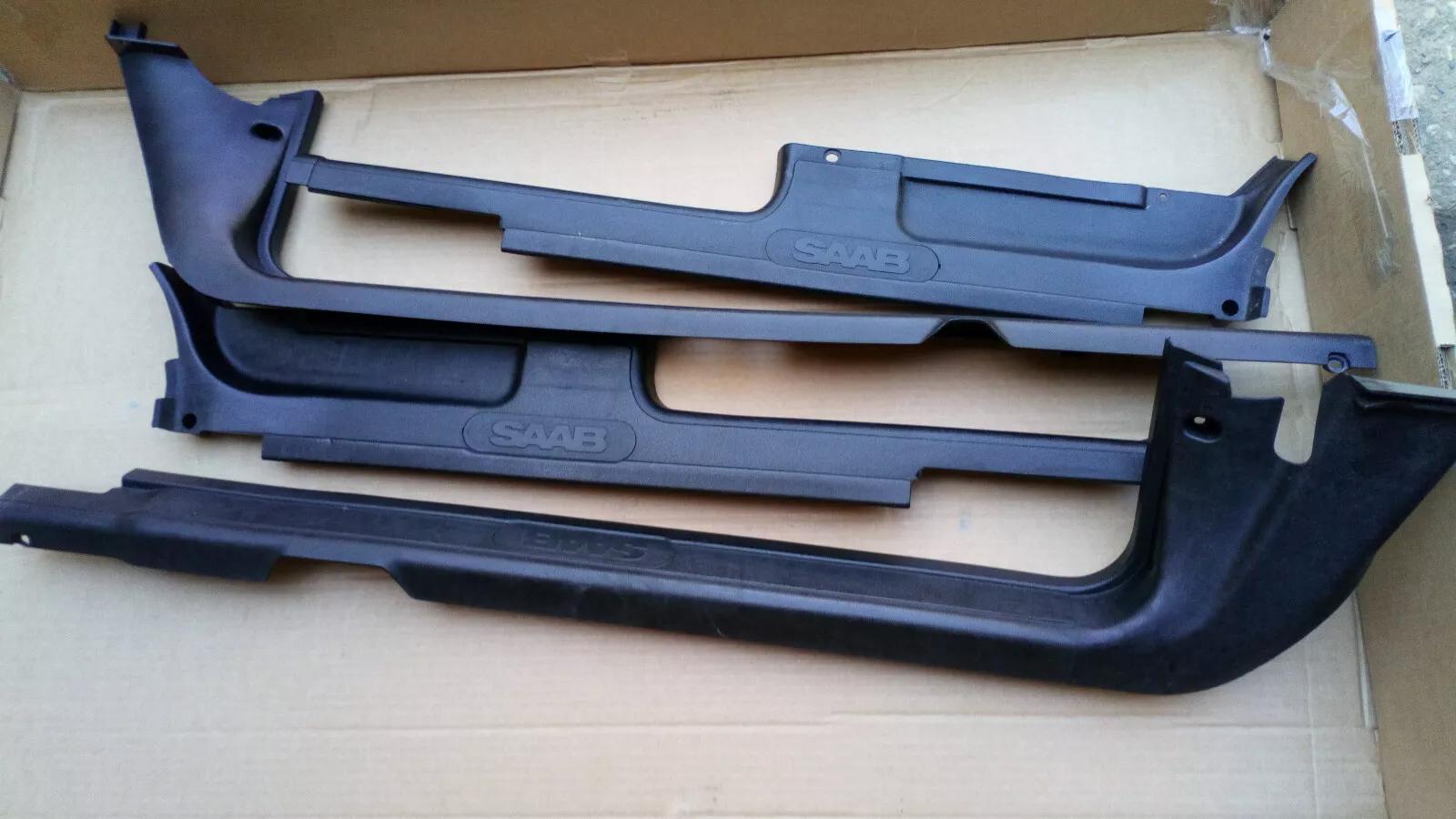 SAAB 9000 original door sill trim set