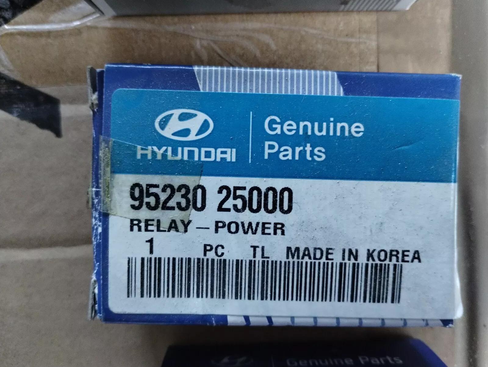 Genuine Hyundai RELAY-POWER 1 pcs No: 9523025000