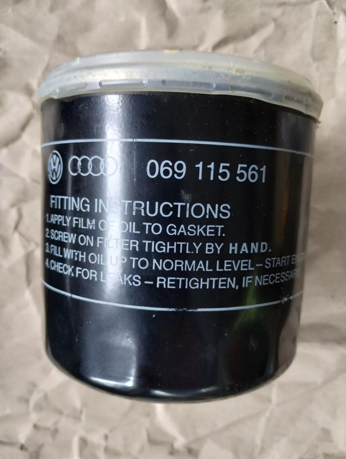 Genuine Volkswagen / Audi Filter 3 pcs No: 069115561