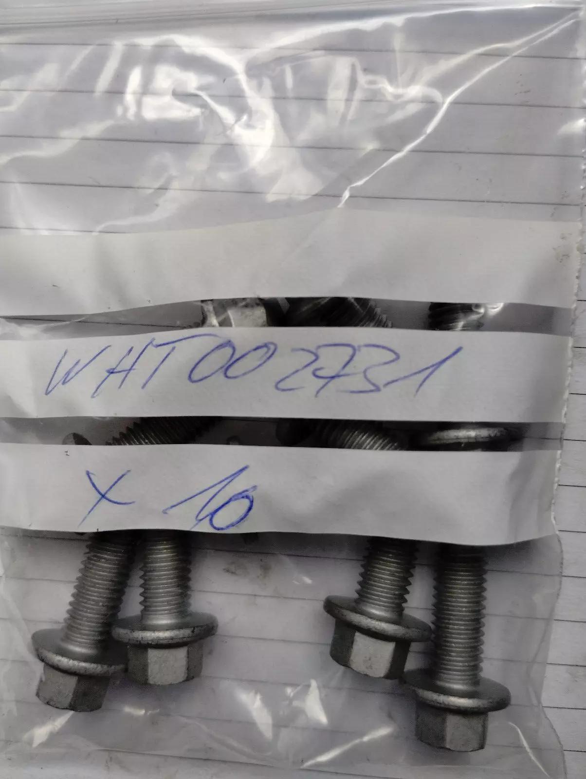 ORIGINAL VW GROUP PARTS, SCREW BATTERY HOLDER RE 10 PCS No: WHT002731
