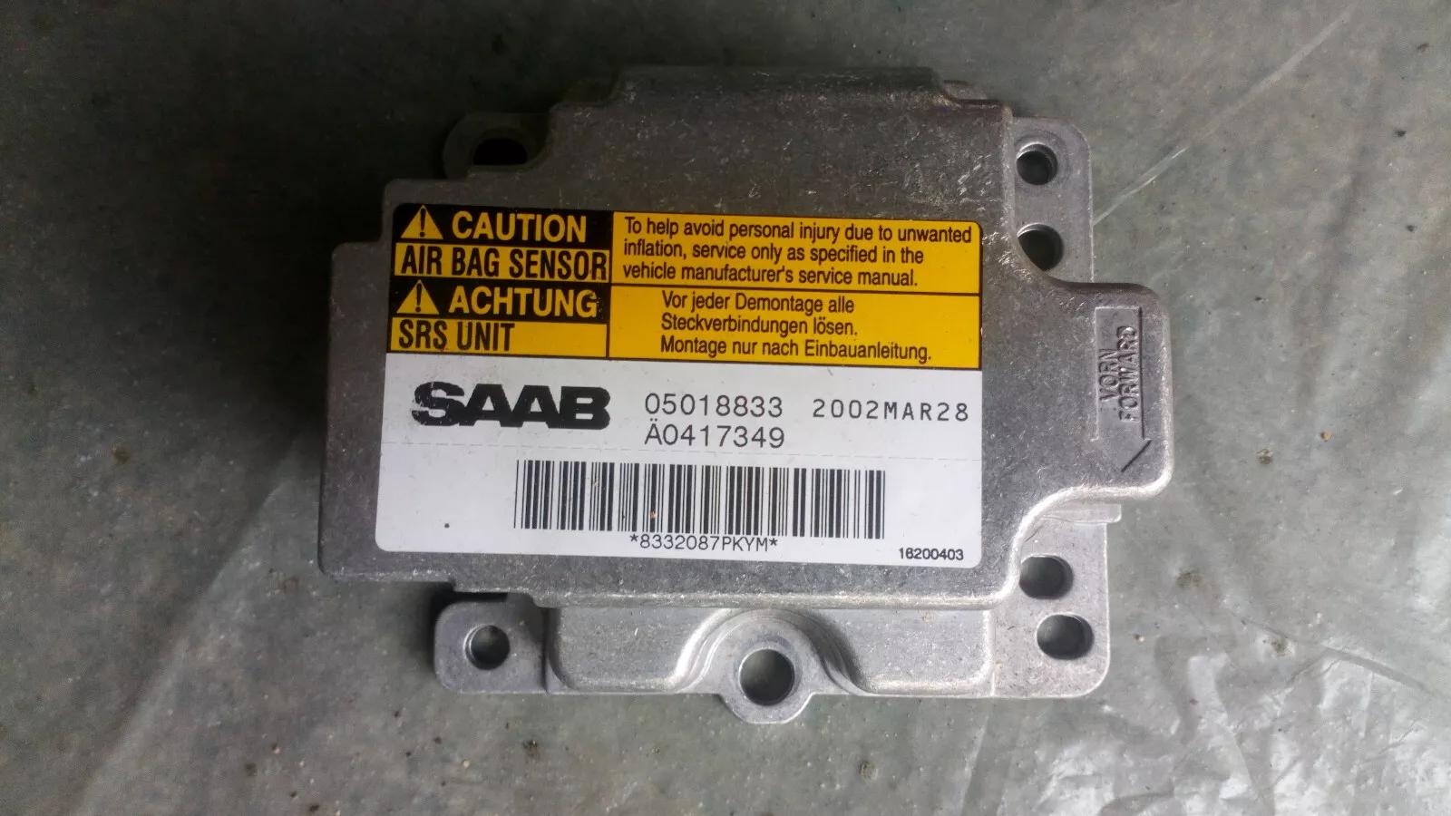 Saab SRS control unit part no :05018833
