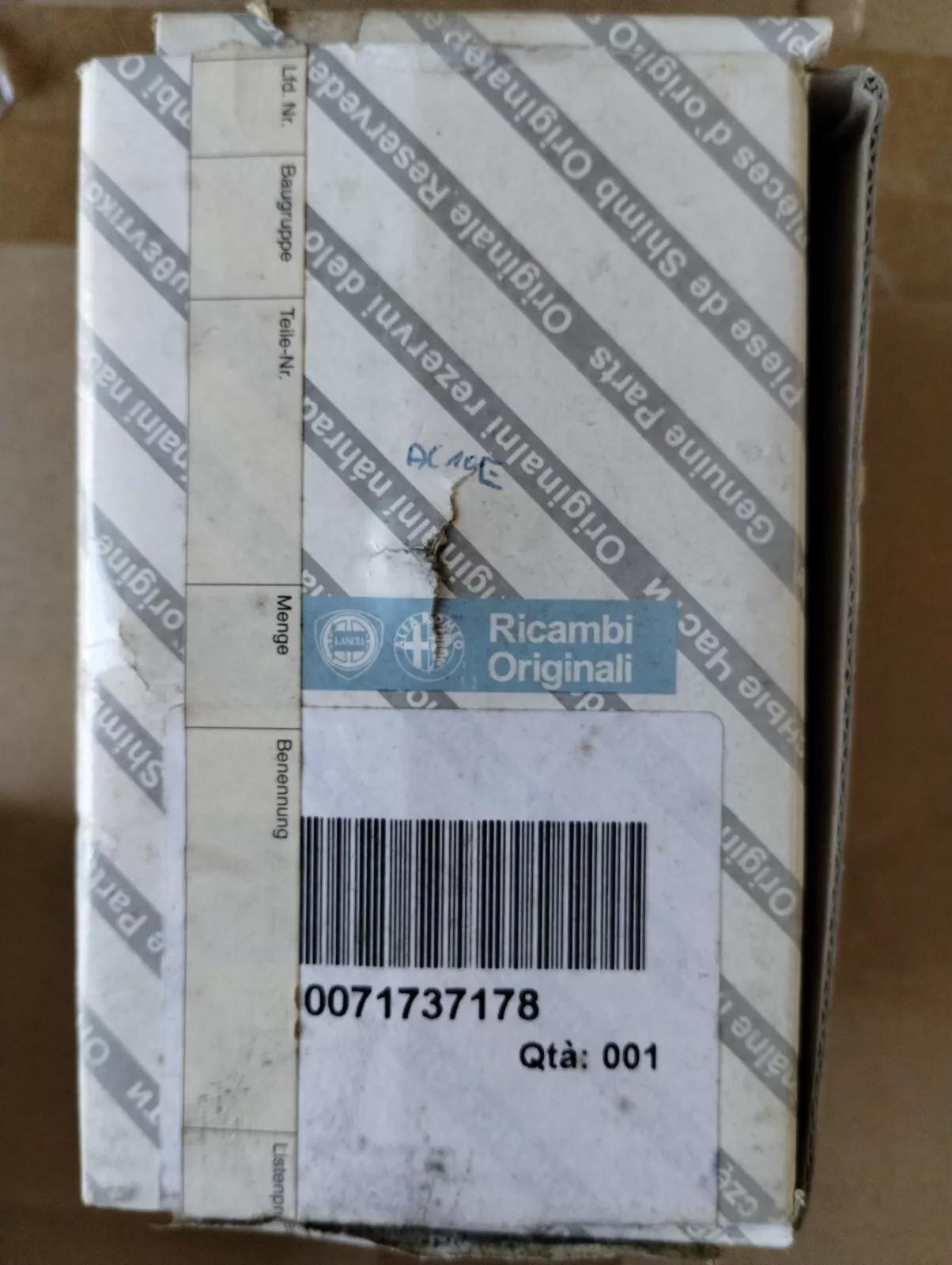 Genuine Fiat PAD SET No: 71737178