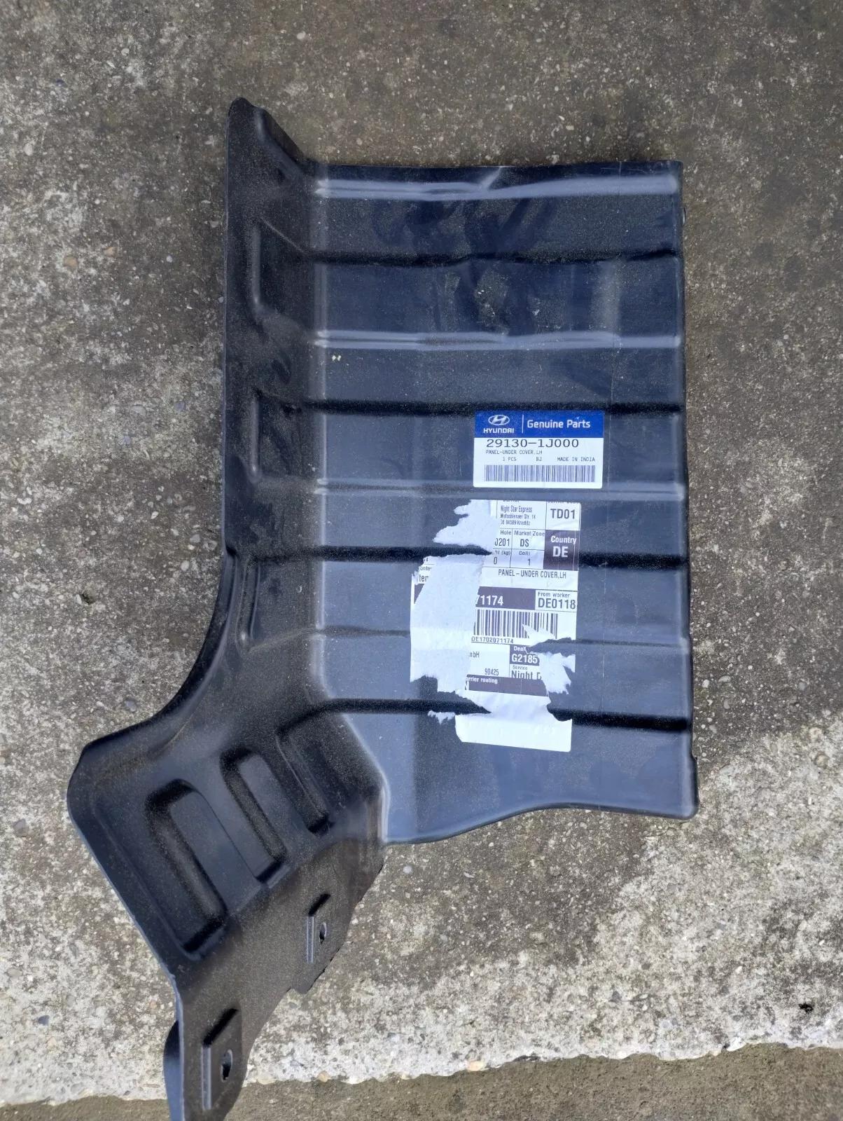 HYUNDAI genuine PNL-UNDER COVER,LH No : 291301J000