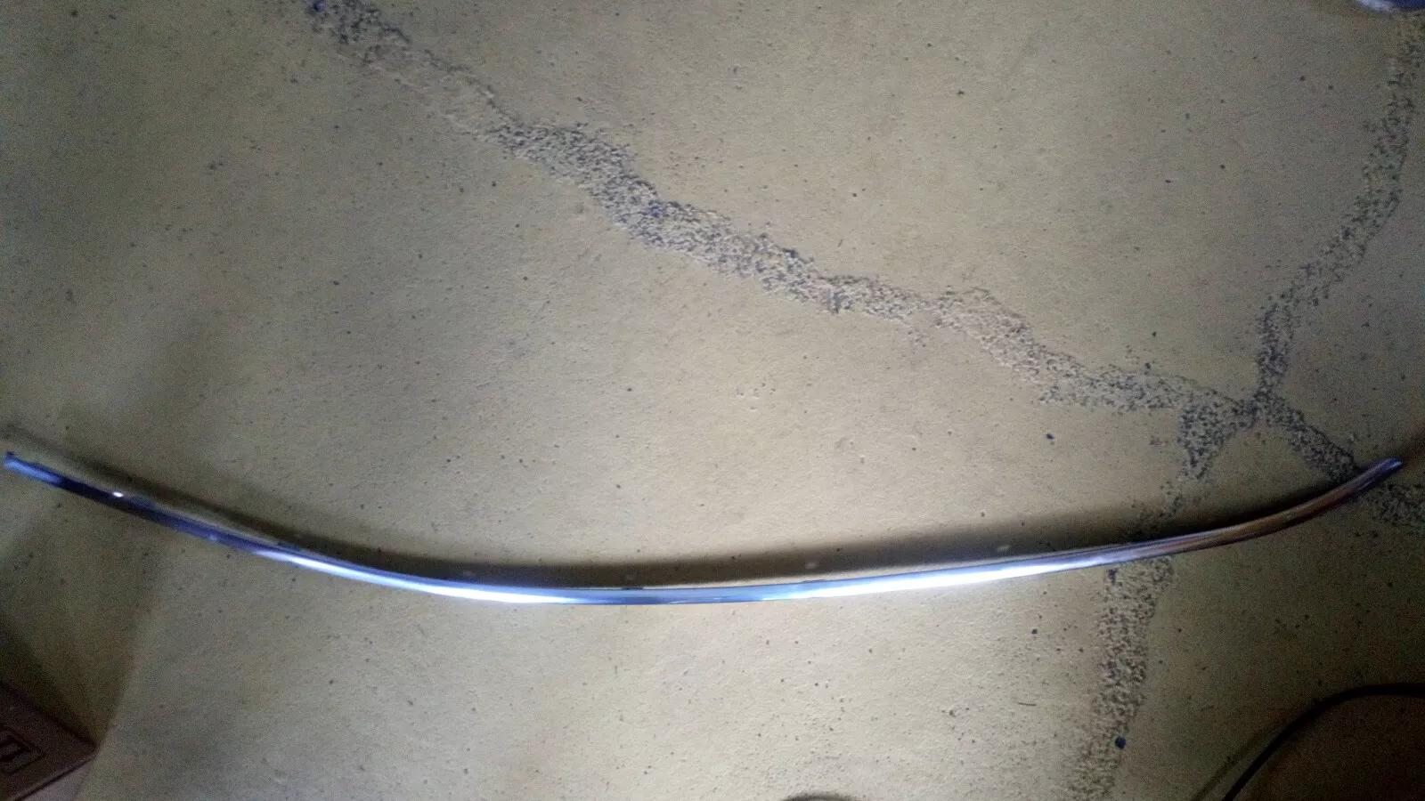 Peugeot 607 door trim chrome frame left front Year:2006