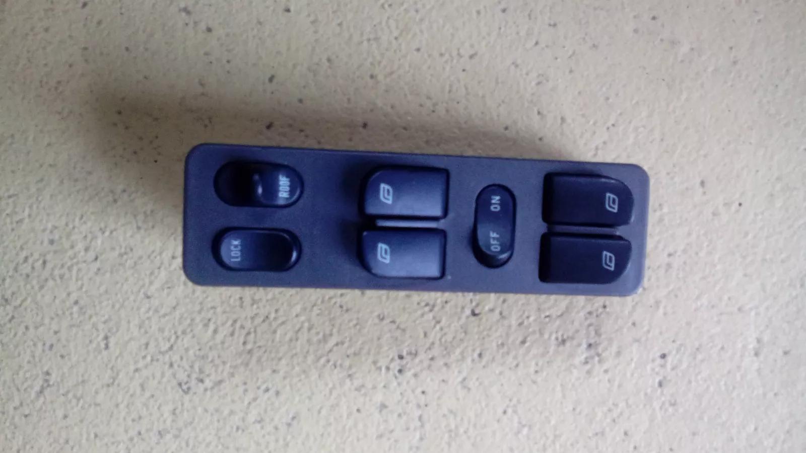 Saab 9-3 power window switch with sunroof function year:2001 part no:4814356