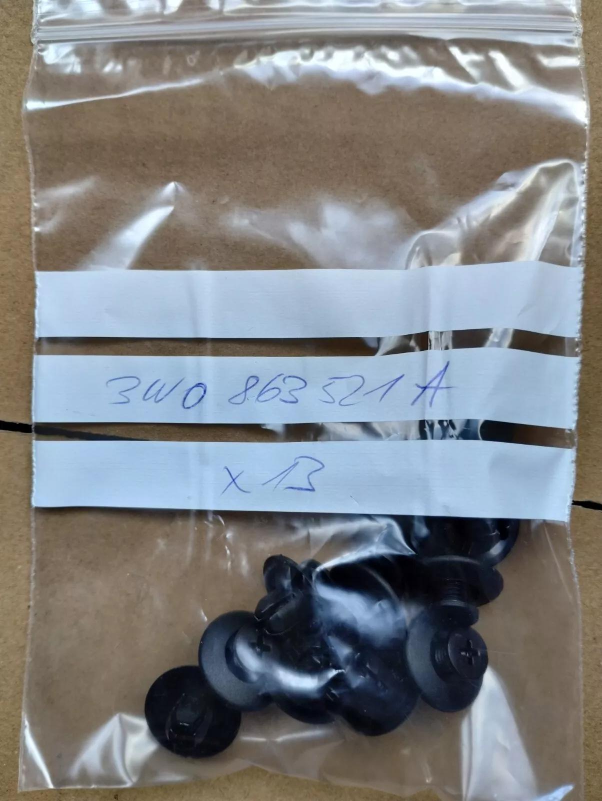 ORIGINAL BENTLEY CLIP 13 PCS No: 3W0863521