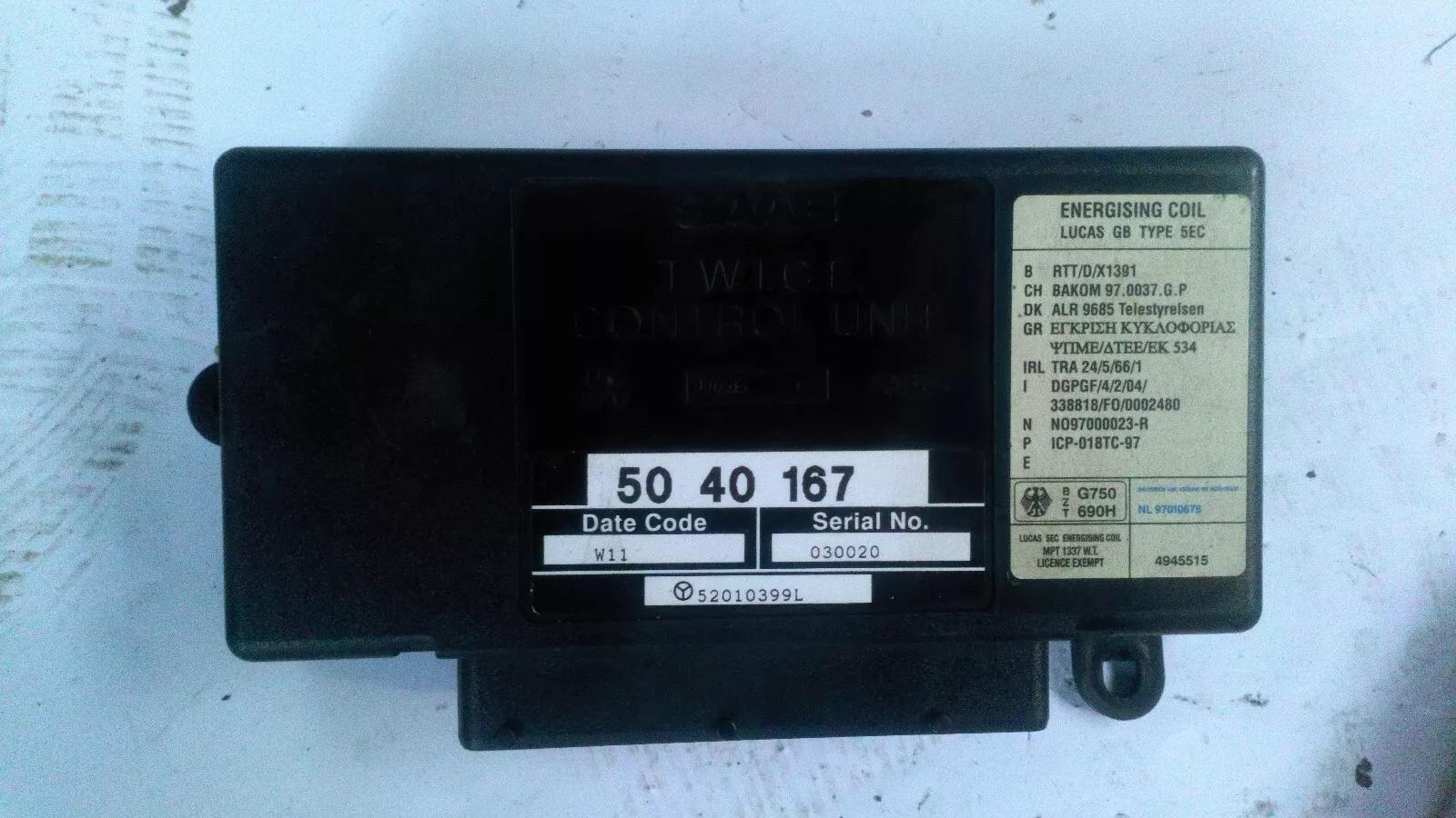 Saab 9-5 (1998-2009) ECU TWICE Nr:5040167