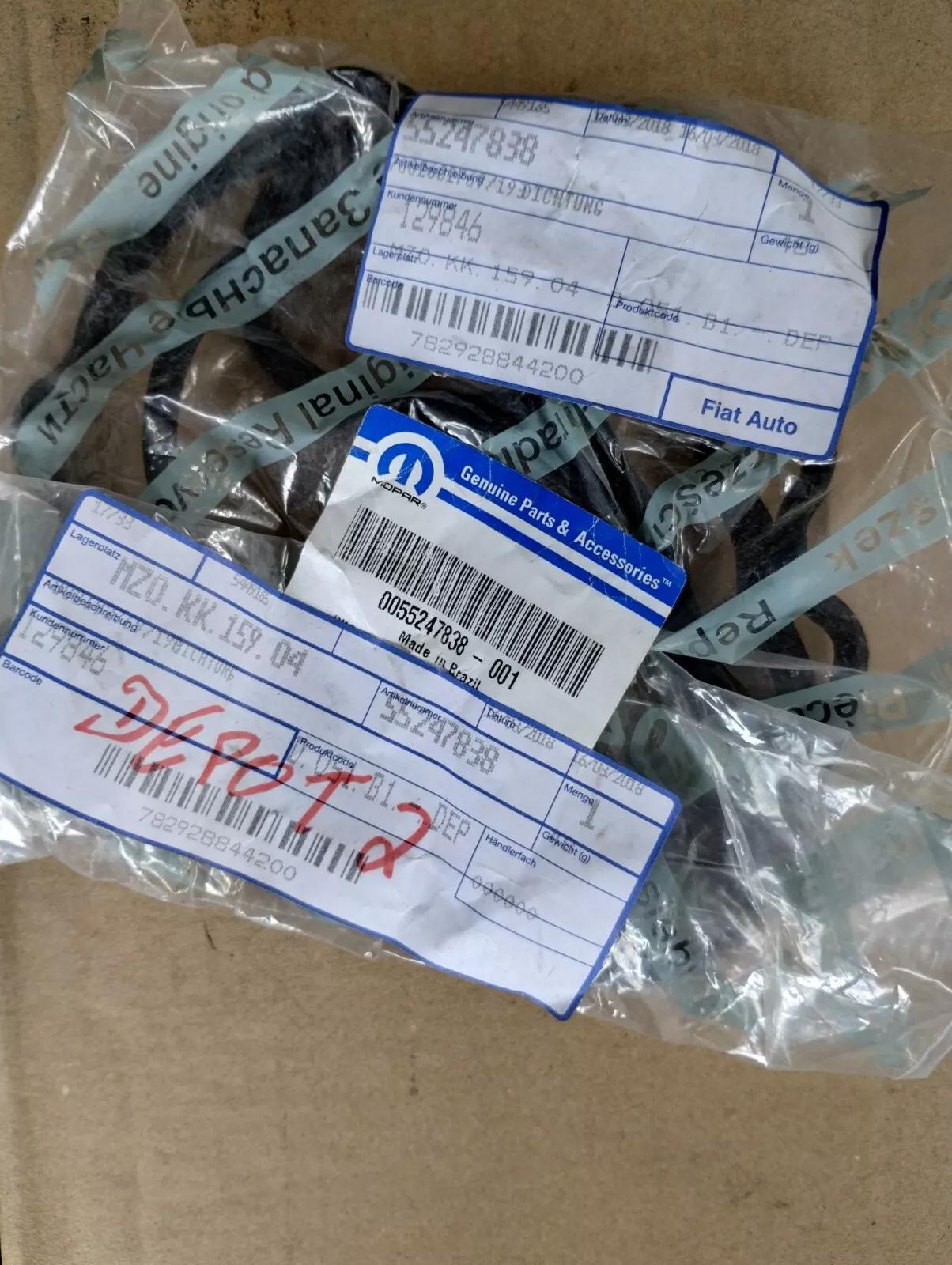 Genuine Fiat rocker cover gasket No : 55247838