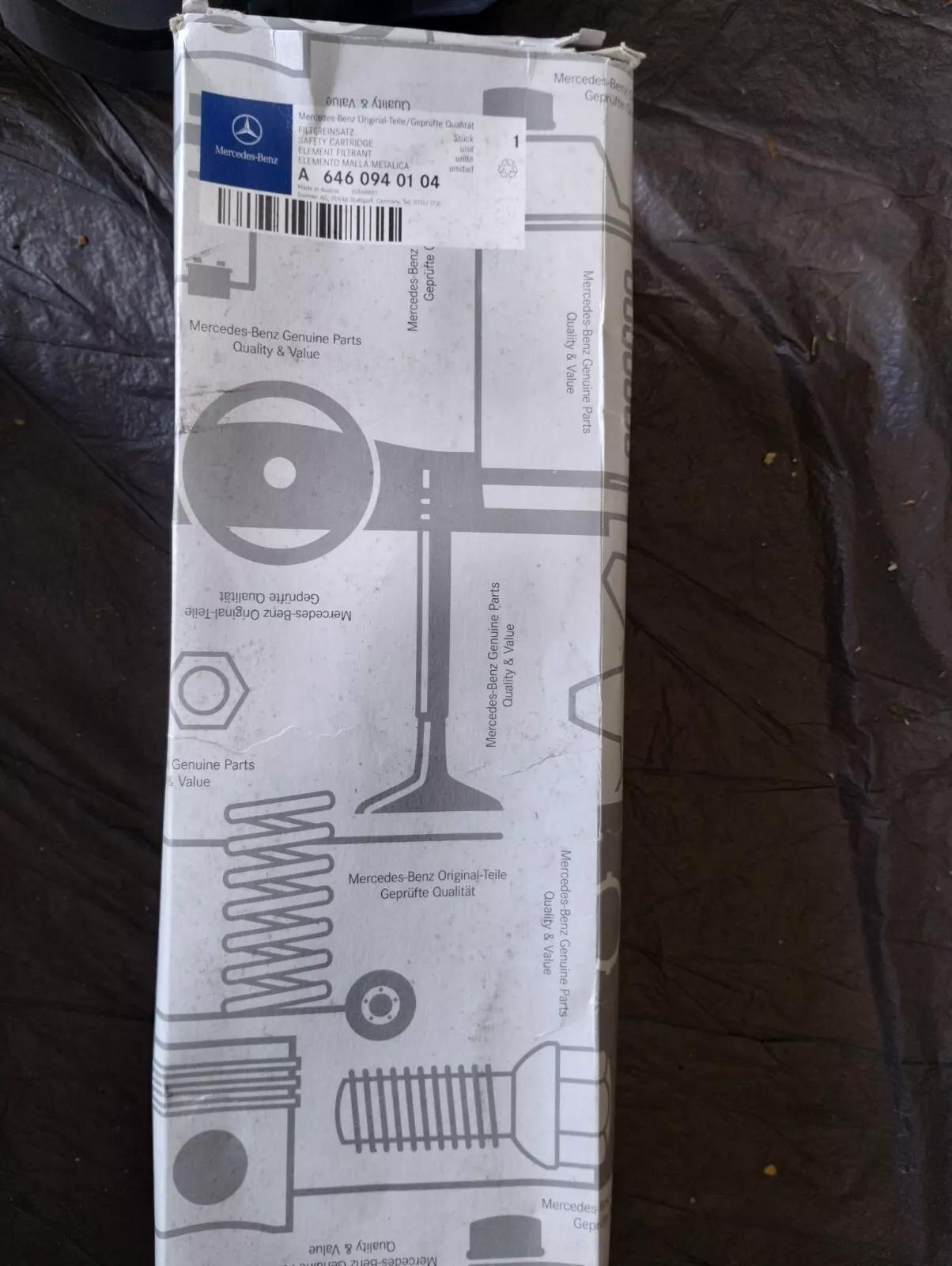ORIGINAL Mercedes, Air filter No: A6460940104