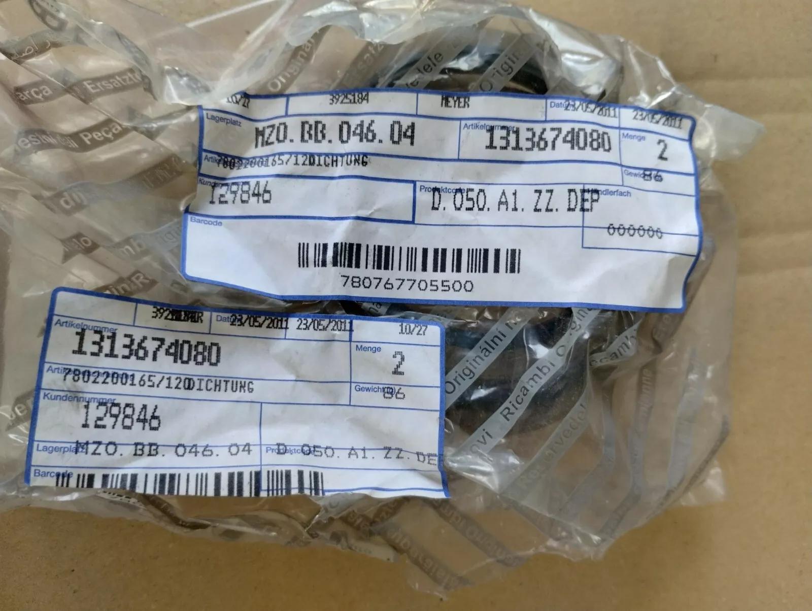 Genuine FIAT gasket No: 1313674080