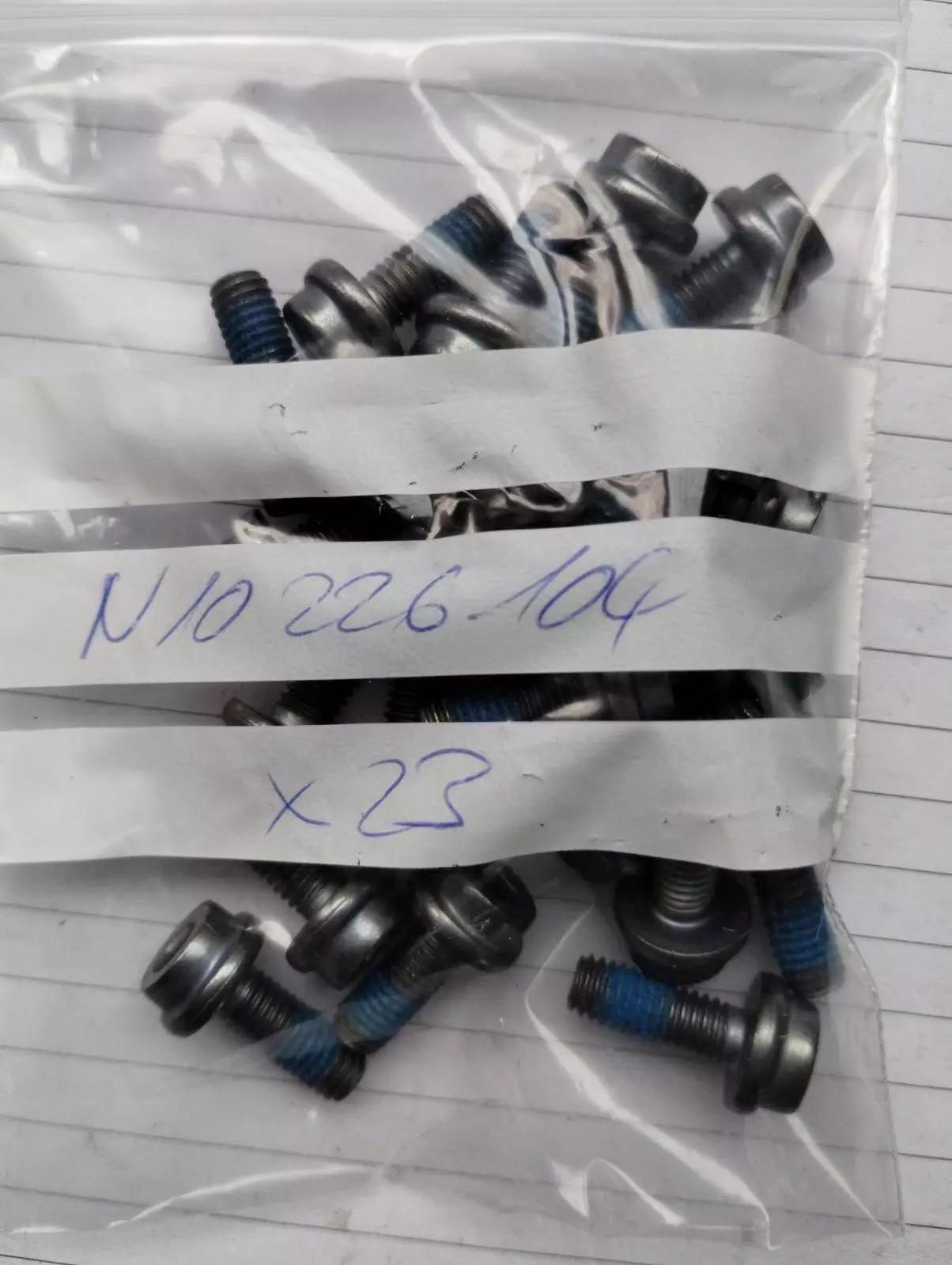 ORIGINAL VW GROUP PARTS, SOCKET HEAD BOLT WITH INN 23 PCS No: N10226104