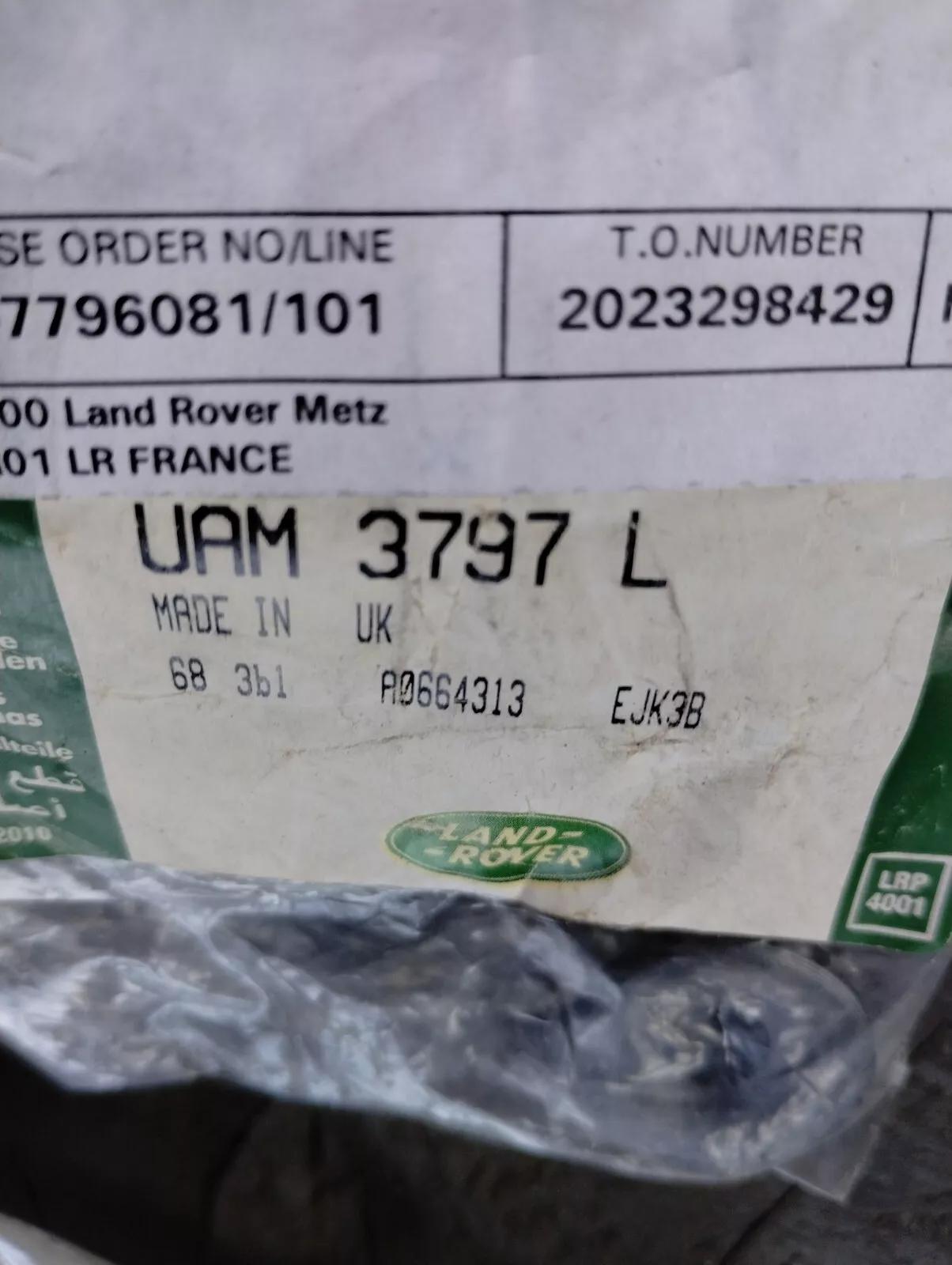 Genuine Jaguar, Land Rover, valve stem cap 1 Pcs No: UAM3797L