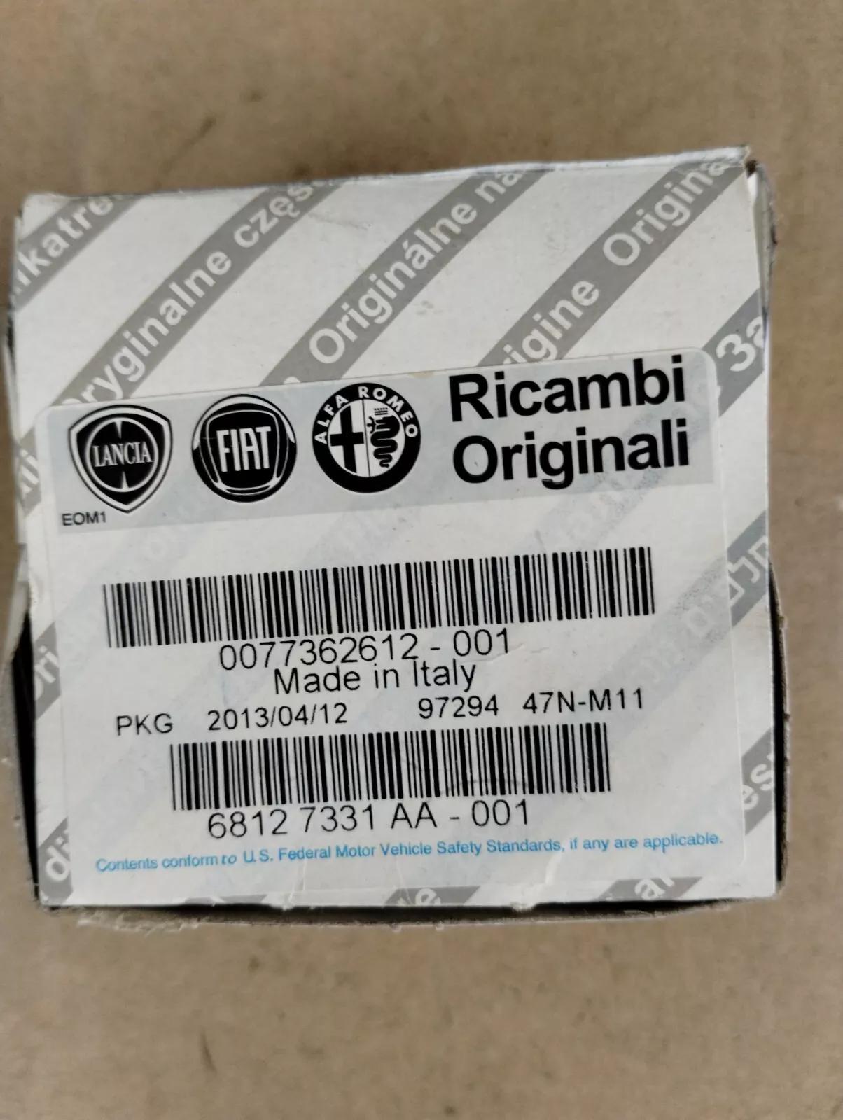 Genuine Fiat, KIT BRAKE No: 77362612