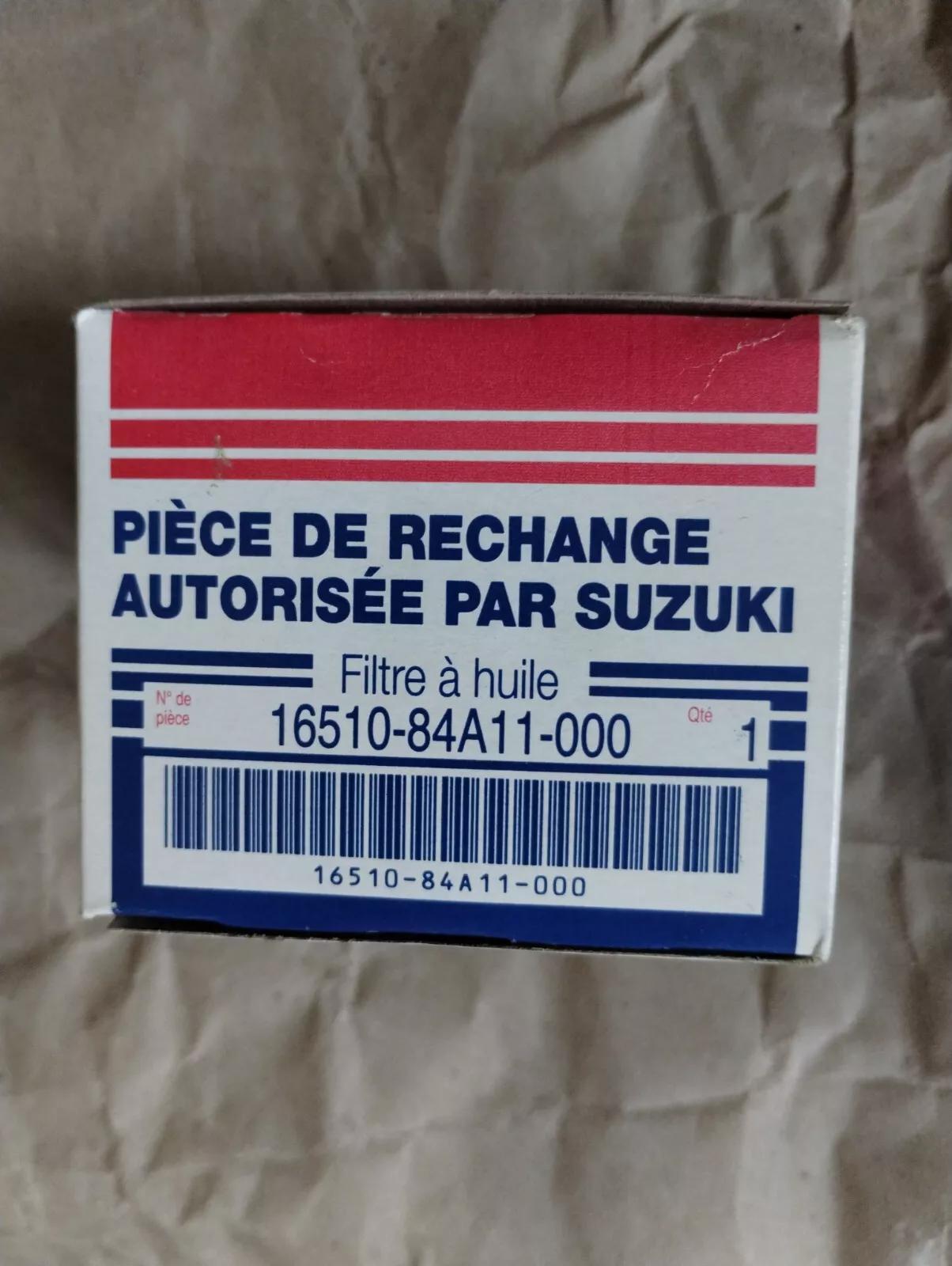 Genuine Suzuki filter No: 16510-84A11