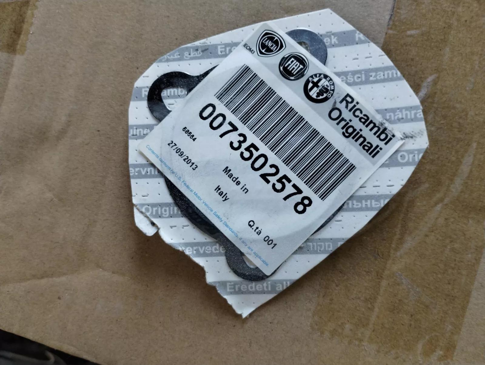 Genuine Fiat, Alfa Romeo gasket Nr: 73502578